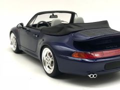 Xe Mô Hình Porsche 993 Turbo Cabrio Iris 1:18 GTSpirit ( Xanh Dương )