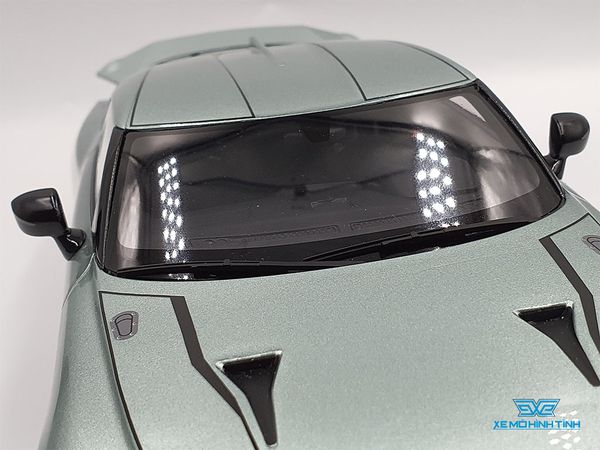 Xe Mô Hình Nissan GT-R R50 2021 1:18 GTSpirit ( Xám )