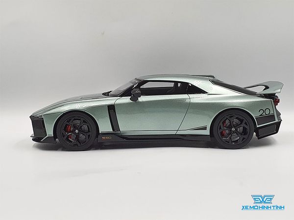 Xe Mô Hình Nissan GT-R R50 2021 1:18 GTSpirit ( Xám )