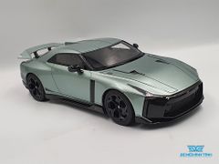 Xe Mô Hình Nissan GT-R R50 2021 1:18 GTSpirit ( Xám )