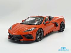 Xe Mô Hình Chevrolet Corvette C8 Cabriolet 1:18 GTSpirit ( Cam Mui Trần )