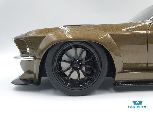 Xe Mô Hình Ford Mustang by Prior Design 1:18 GTSpirit ( Xanh )