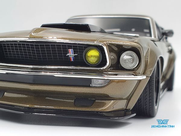 Xe Mô Hình Ford Mustang by Prior Design 1:18 GTSpirit ( Xanh )