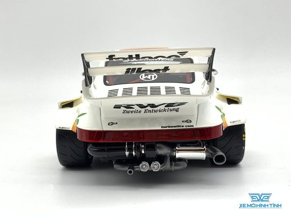 Xe Mô Hình Porsche RWB Body Kit Pomme 1:18 GTSpirit ( Trắng )