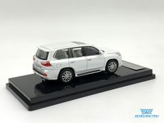 Xe Mô Hình Lexus LX570 1:64 HIKASI ( Trắng )