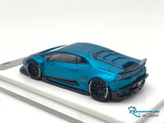 Xe Mô Hình Lamborghini Huracan Liberty Walk 1:64 LB ( Xanh ngọc Nhám )