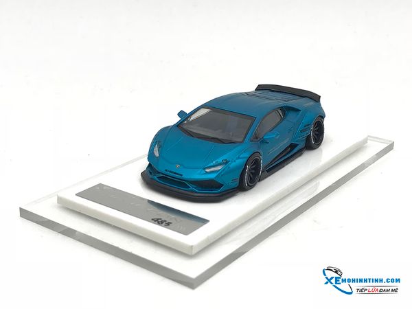 Xe Mô Hình Lamborghini Huracan Liberty Walk 1:64 LB ( Xanh ngọc Nhám )