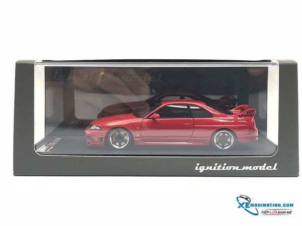 Xe Mô Hình Nissan Skyline GT-R ( BCNR33 ) V-Spec 1:43 Ignition Model ( Đỏ )