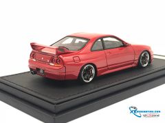 Xe Mô Hình Nissan Skyline GT-R ( BCNR33 ) V-Spec 1:43 Ignition Model ( Đỏ )