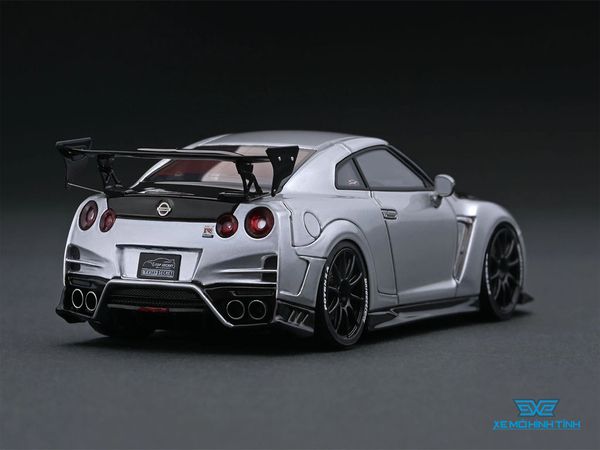 Xe Mô Hình Nissan Top Secret GT-R 1:43 Ignition Model ( Bạc )