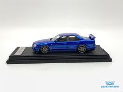 Xe mô hình Nissan Skyline 25GT Turbo (ER34) 1:43 Iginition Model ( Xanh Dương )