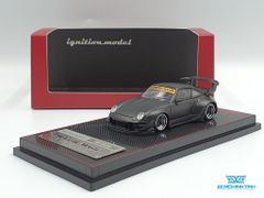Xe Mô Hình Porsche RWB 993 1:64 Ignition Model ( Đen Nhám )
