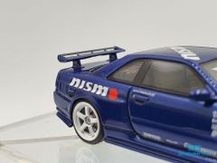 Xe Mô Hình Nismo R34 GT-R R-tune Launch Ver.Tas 1:64 Ignition Model (Xanh)