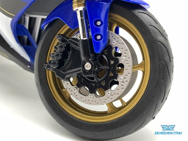 XE MÔ HÌNH YAMAHA YZF-R1 1:10 WELLY (XANH)