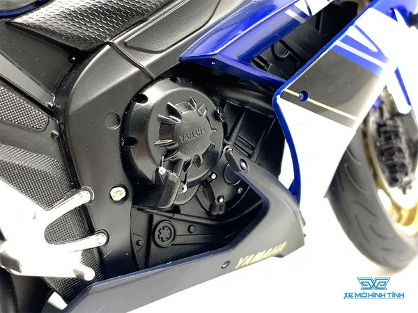 XE MÔ HÌNH YAMAHA YZF-R1 1:10 WELLY (XANH)