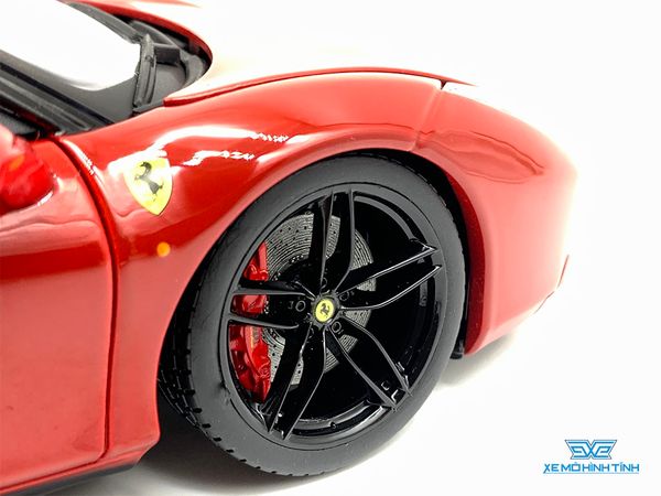 Xe Mô Hình Ferrari 488 Gtb 1:18 Bburago Sigtature Series (Đỏ)