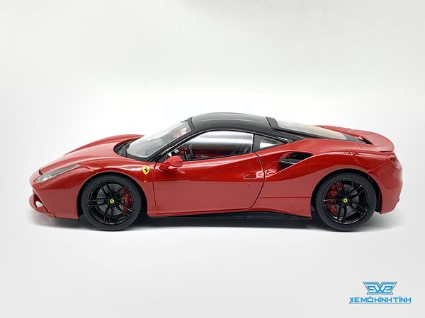 Xe Mô Hình Ferrari 488 Gtb 1:18 Bburago Sigtature Series (Đỏ)