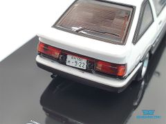 Xe Mô Hình Toyota Sprinter Trueno AE86 White/Black With Extra Wheels Japan Specil Edition 1:64 Inno Model (Trắng)