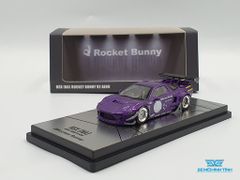 Xe Mô Hình Honda NSX (NA) Rocket Bunny V2 Aero Metallic Purple 1:64 Inno Model (Tím)