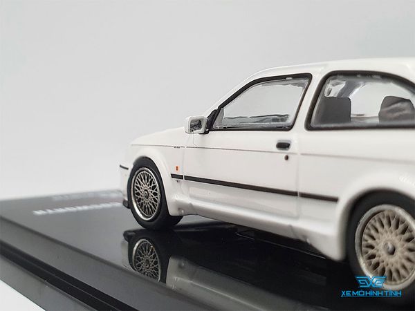 Xe Mô Hình Ford Sierra RS500 Cosworth 1986 1:64 Inno Models ( Trắng )