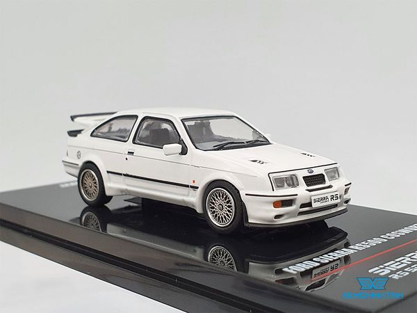 Xe Mô Hình Ford Sierra RS500 Cosworth 1986 1:64 Inno Models ( Trắng )