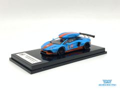 Xe Mô Hình Lamborghini Aventador LB 1.0 Có Mui 1:64 JEC ( Gulf )