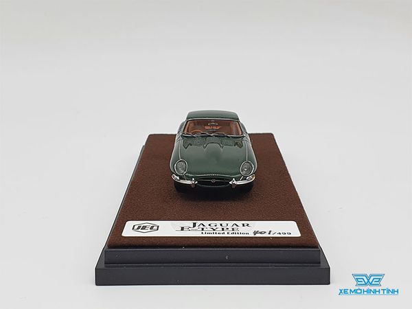Xe Mô Hình Jaguar E-Type Limited 1:64 JEC ( Xanh Rêu )