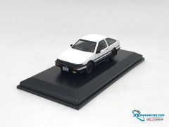 Xe Mô Hình Toyota Sprinter Trueno ( AE86 ) 1:64 Kyosho ( Trắng )