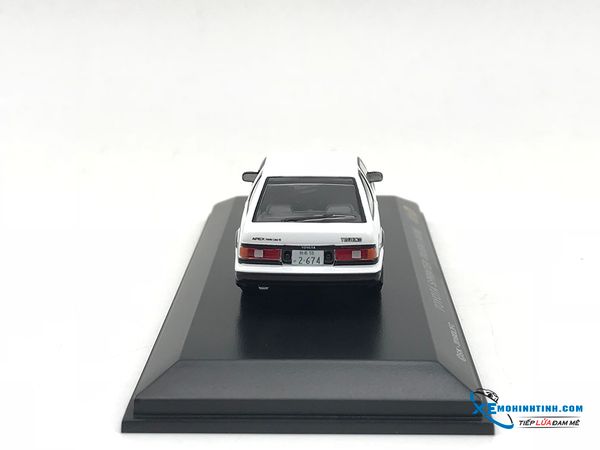 Xe Mô Hình Toyota Sprinter Trueno ( AE86 ) 1:64 Kyosho ( Trắng )