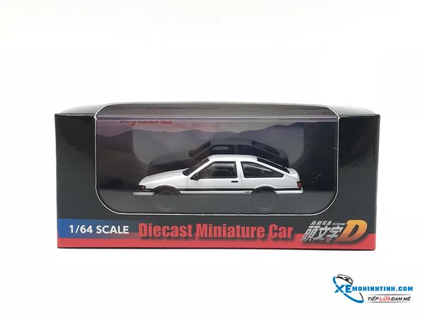 Xe Mô Hình Hộp 4 chiếc AE86/FC3S/RX-7/BNR32 1:64 Kyosho