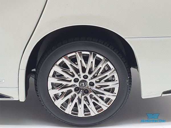 Xe Mô Hình Lexus LM300h 1:18 Kengfai (Trắng)