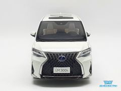 Xe Mô Hình Lexus LM300h 1:18 Kengfai (Trắng)