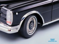 Xe Mô Hình Mercedes-Benz Pullman MB 600 1:18 Kengfai (Đen Nội Thất Đỏ)