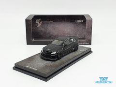Xe Mô Hình Mercedes-Benz C63 Coupe Liberty Walk 1:64 Miniatures ( Đen )