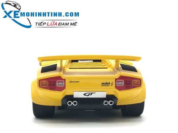 Xe Mô Hình Lamborghini Koenig Countach Twin Turbo 1:18 Gtspirit  (Vàng)