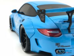 Xe Mô Hình Porsche 997 Liberty Walk 1:18 Gtspirit (Xanh)