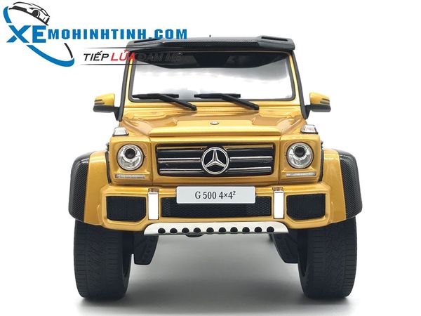 XE MÔ HÌNH MERCEDES-BENZ G500 4X4 1:18 GTSPIRIT (VÀNG)