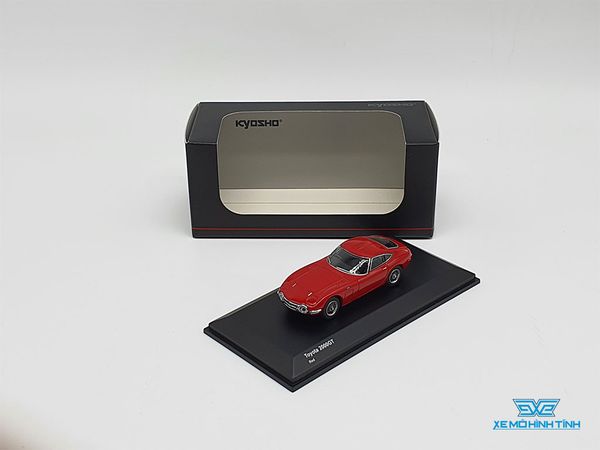 Xe Mô Hình Toyota 2000 GT 1:64 Kyosho ( Đỏ )