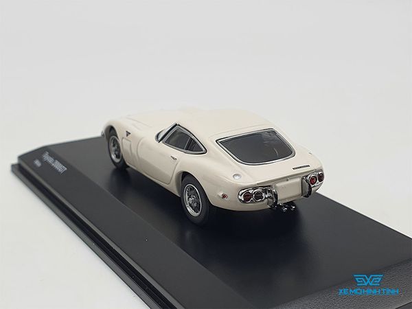 Xe Mô Hình Toyota 2000 GT 1:64 Kyosho ( Trắng )