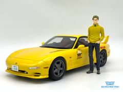 Xe Mô Hình Mazda RX-7 FD3S + Figure 1:18 Kyosho ( Vàng )