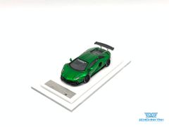 Xe Mô Hình LB-Performance Lamborghini Aventador Limited 999pcs 1:64 Liberty Walks ( Xanh Lá )
