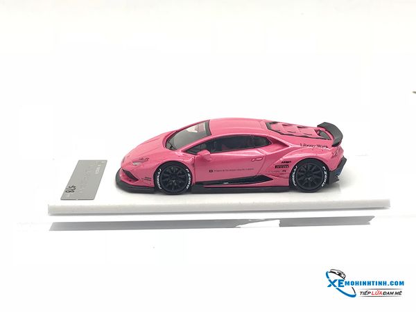 Xe Mô Hình Lamborghini Huracan LB 1:64 Liberty Walks ( Hồng )