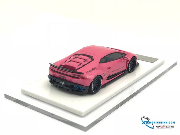 Xe Mô Hình Lamborghini Huracan LB 1:64 Liberty Walks ( Hồng )