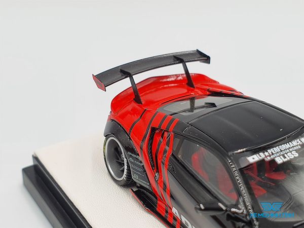 Xe Mô Hình Honda NSX LBWK Advan 1:64 Timothy&Pierre ( Đỏ Đen )