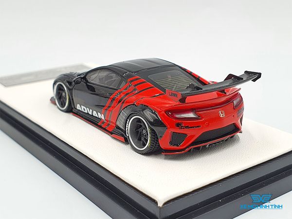 Xe Mô Hình Honda NSX LBWK Advan 1:64 Timothy&Pierre ( Đỏ Đen )