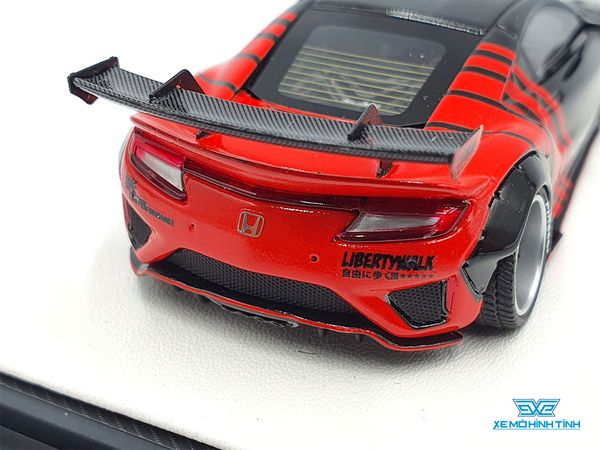 Xe Mô Hình Honda NSX LBWK Advan 1:64 Timothy&Pierre ( Đỏ Đen )