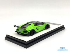 Xe Mô Hình LB-Performance Lamborghini Aventador 2.0 Limited 499pcs 1:64 Liberty Walks ( Xanh Chuối )