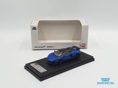 Xe Mô Hình McLaren 600LT 1:64 LCD ( Xanh Kim Loại )