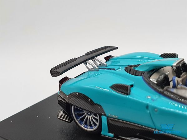 Xe Mô Hình Pagani Zonda 1:64 LCD Models ( Xanh Ngọc )