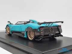 Xe Mô Hình Pagani Zonda 1:64 LCD Models ( Xanh Ngọc )